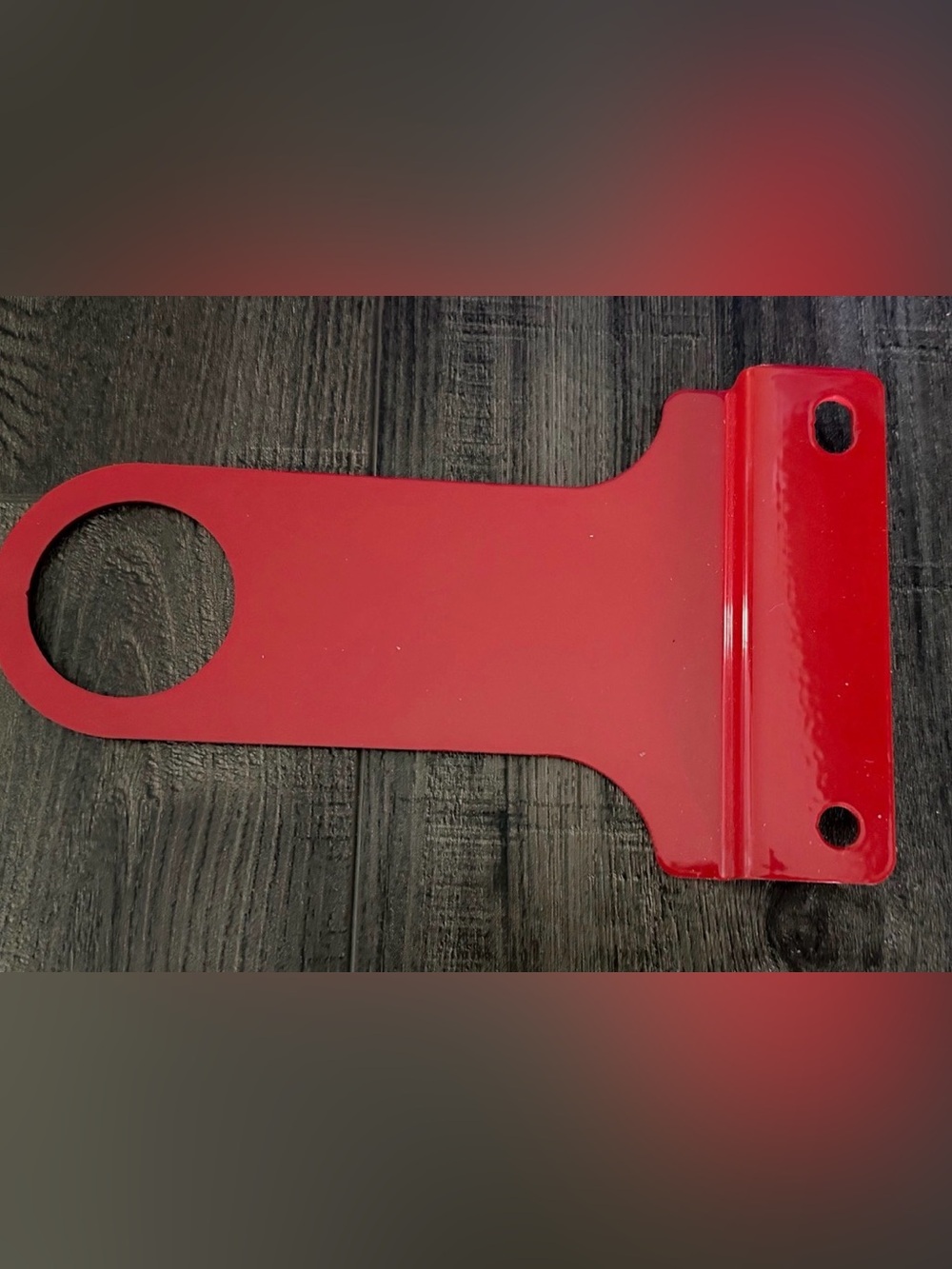 97-04 Corvette Red Rear Bolt-On Tow Hook (C5 Corvette)